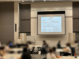 写真：ペアレントトレーニング研修会受講の様子