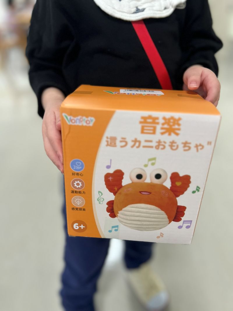 写真：カニおもちゃ