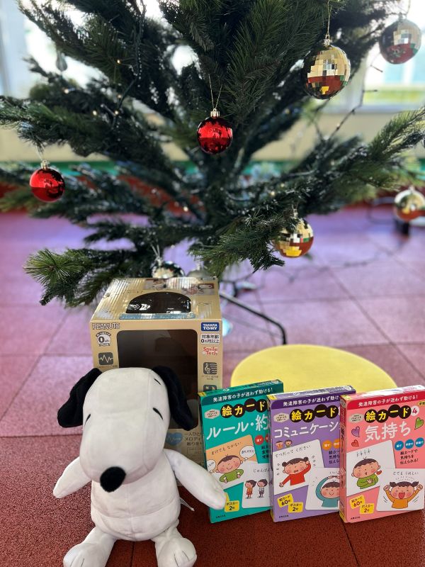 写真：発達支援絵カード ねんねスイッチスヌーピー