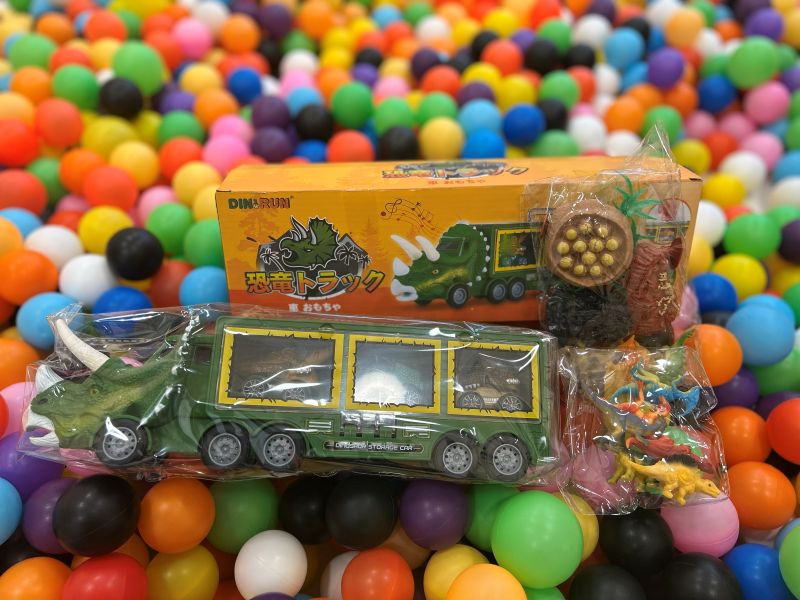 写真：恐竜トラック