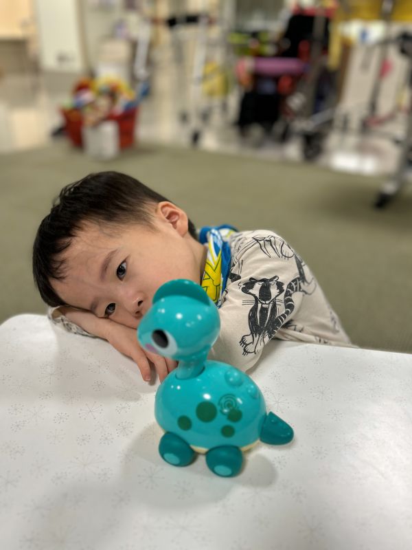 写真：恐竜あかちゃん