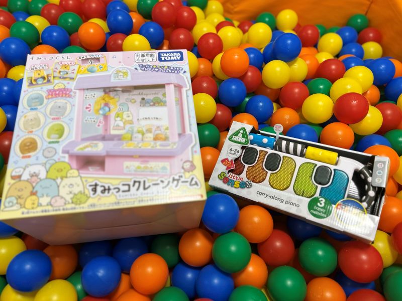 写真：ピアノおもちゃ クレーンゲーム